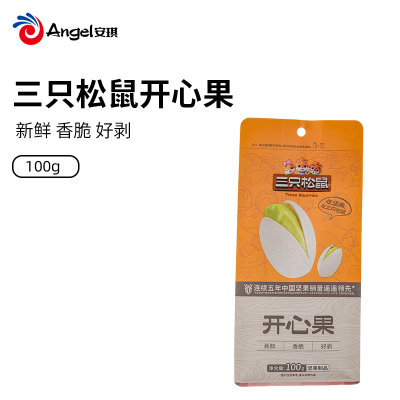 三只松鼠 开心果100g 坚果炒货 休闲零食