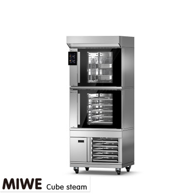【烘焙设备】展示-MIWE CUBE 餐食组合烤炉 模块化组合炉 商用烘焙房设备