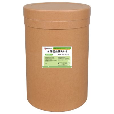 【酶制剂】展示-安琪木瓜蛋白酶固体80万U/G，1kg*20/桶