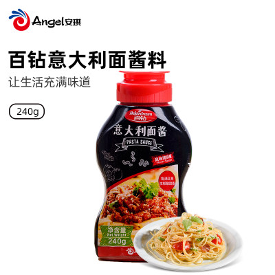 百钻意大利面酱料 番茄酱通心粉意粉意面酱披萨酱 即食调味酱240g