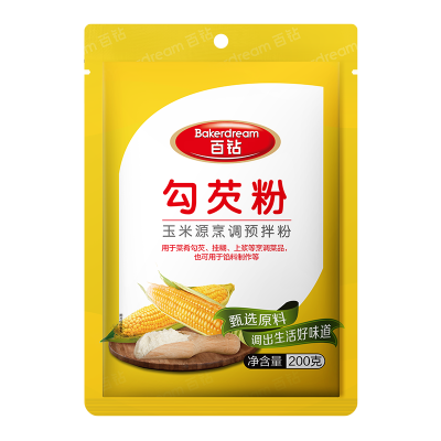 百钻勾芡粉玉米源烹调预拌粉200g