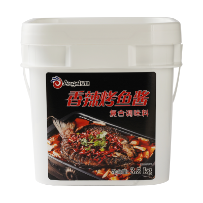 【YE调味】安琪香辣烤鱼酱3.5kg